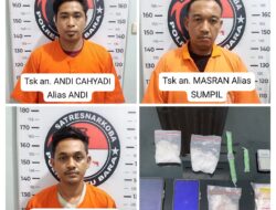 3 Orang Pengedar Narkoba Di Tangkap Satres Narkoba Polres Batu Bara