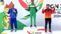 Tim Sumut Berhasil Raih Emas di Road Race 70 KM Jarak Pendek Putra, Tebing Hingga Parapat