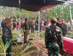 Wujud Penghormatan, Den Arhanud 003/ARK Tangerang, Gelar Upacara Militer Pemakaman Veteran RI