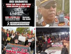 Kapolsek Tigaraksa, AKP I Made Artama, Pimpin Pengamanan UNRAS, Aksi Solidaritas Tragedi Truk Tanah Maut Pelanggar Perbup, Tanggapanya,