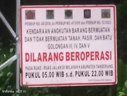 Lapor Pa Pj. Bupati, Masyarakat Kecamatan Solear RESAH Adanya Lintasan TRUK TANAH, DISHUB Dituding MANDUL Tak Ada Nyali, Segera EVALUASI !!